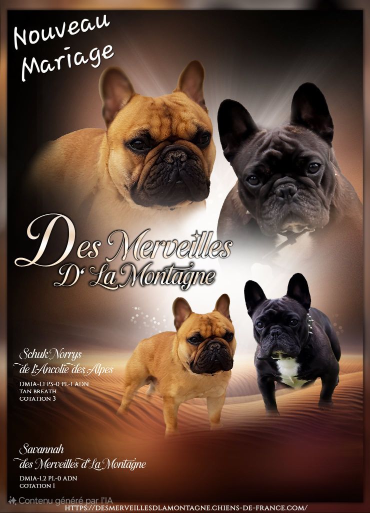 Chiot Bouledogue français Des Merveilles D'la Montagne